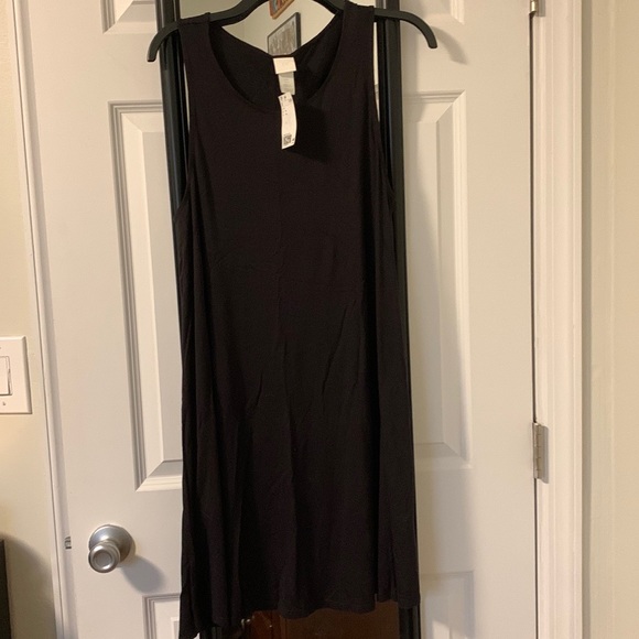 H&M Black Sleeveless T-Shirt Dress - Picture 2 of 2
